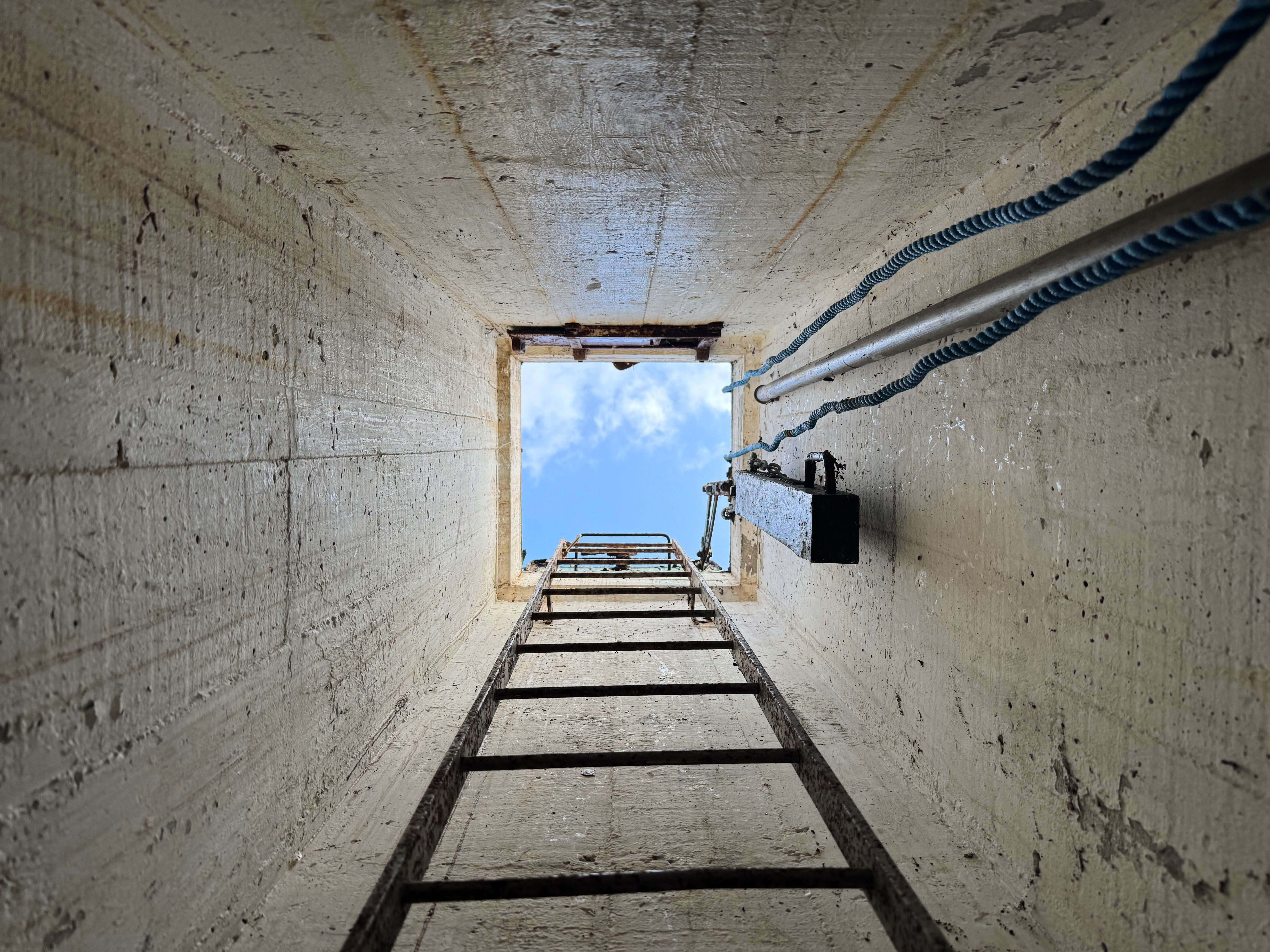 The inside of a Cold War-era bunker in Bristol, England, Aug. 1. The bunker is being put up for sale by its owner at a starting price of $26,740.