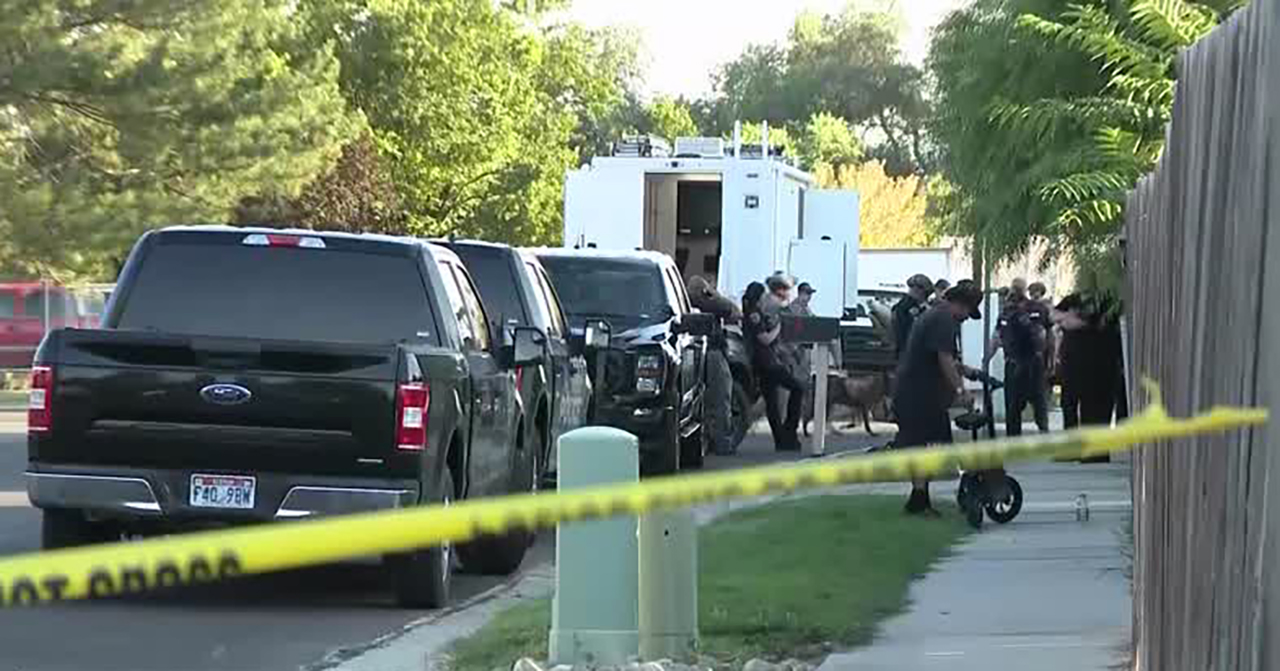 A man was shot and killed Tuesday hours after barricading himself inside a West Jordan home when police responded to what was initially a domestic violence call.