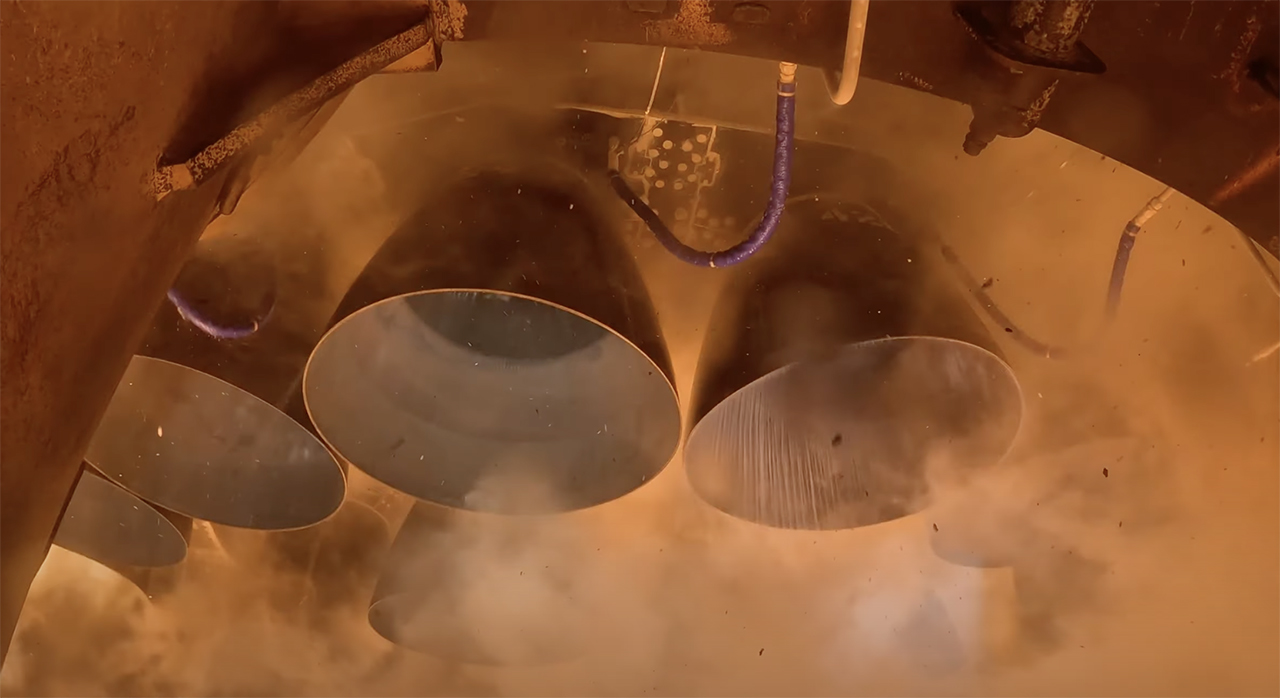 Have You Seen This? Beneath the launch pad as Starship rocket takes off