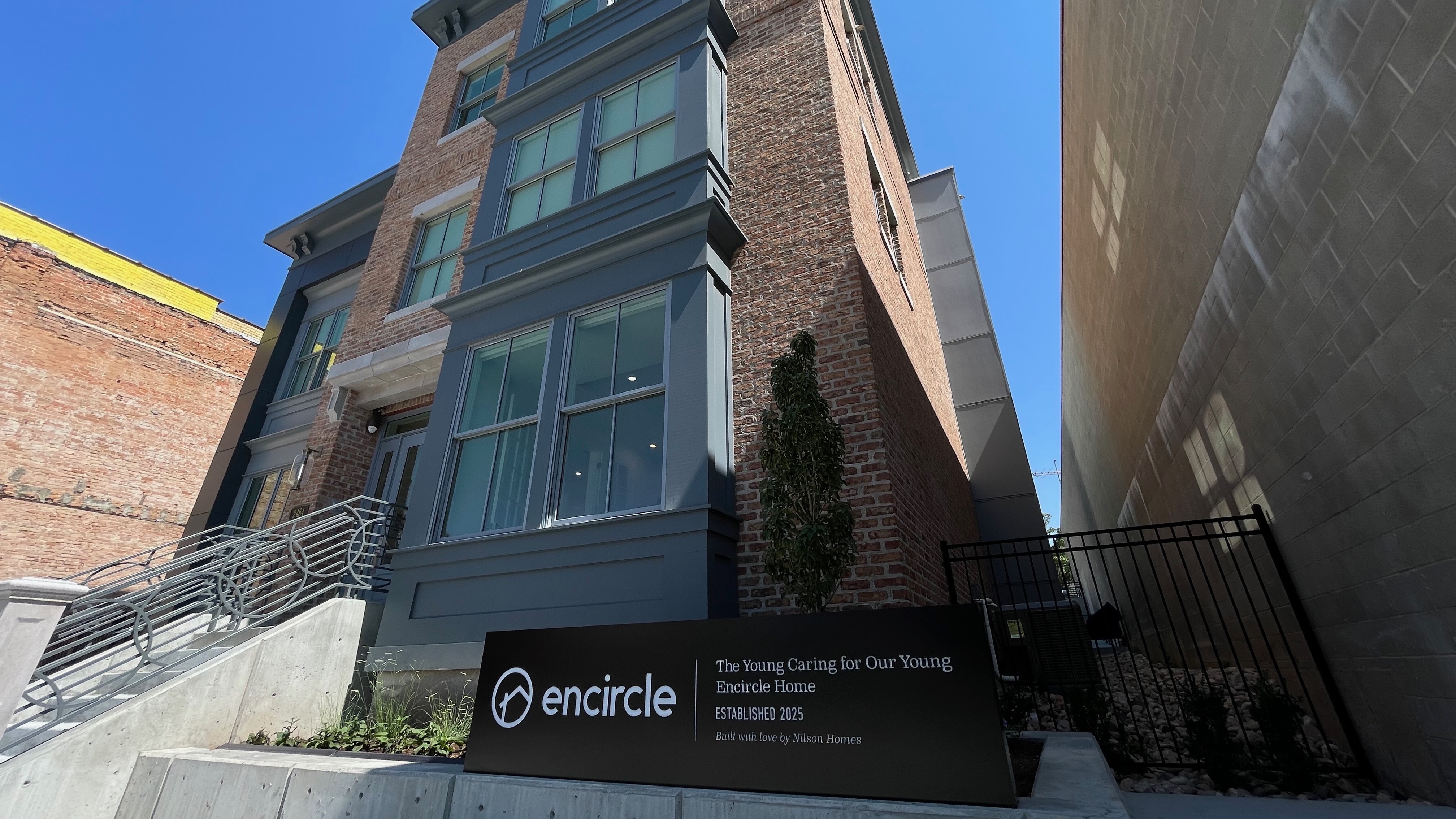 A grand-opening ceremony for the new Encircle Ogden facility, pictured Tuesday, is set for Saturday. It's geared to LGBTQ teens and young adults.