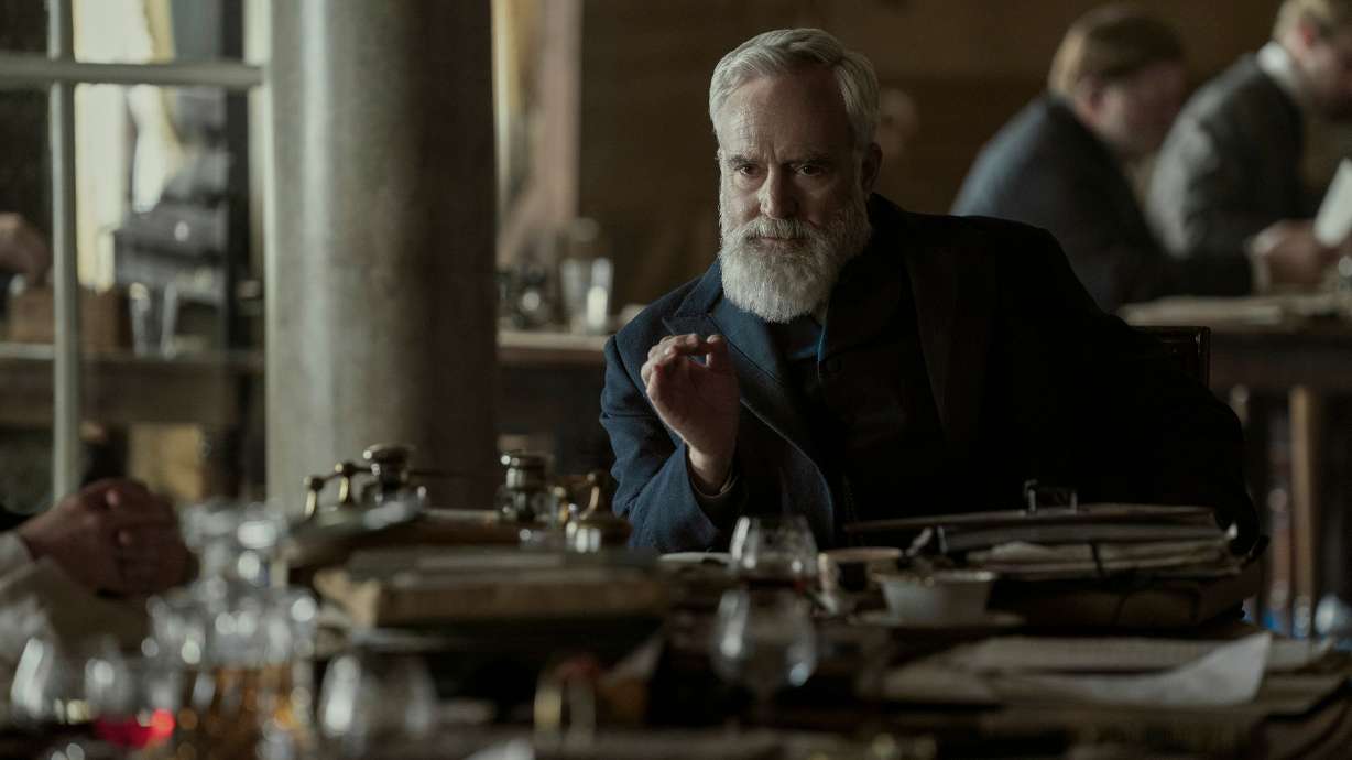 Death by Lightning. Bradley Whitford as James Blaine in episode 102 of Death by Lightning.