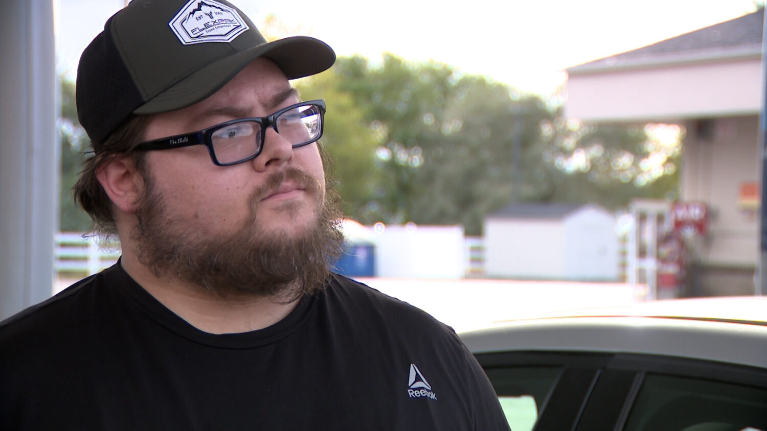 Preston Potter speaks with KSL-TV in Tooele County on Thursday. He welcomes expansion of the Midvalley Highway.