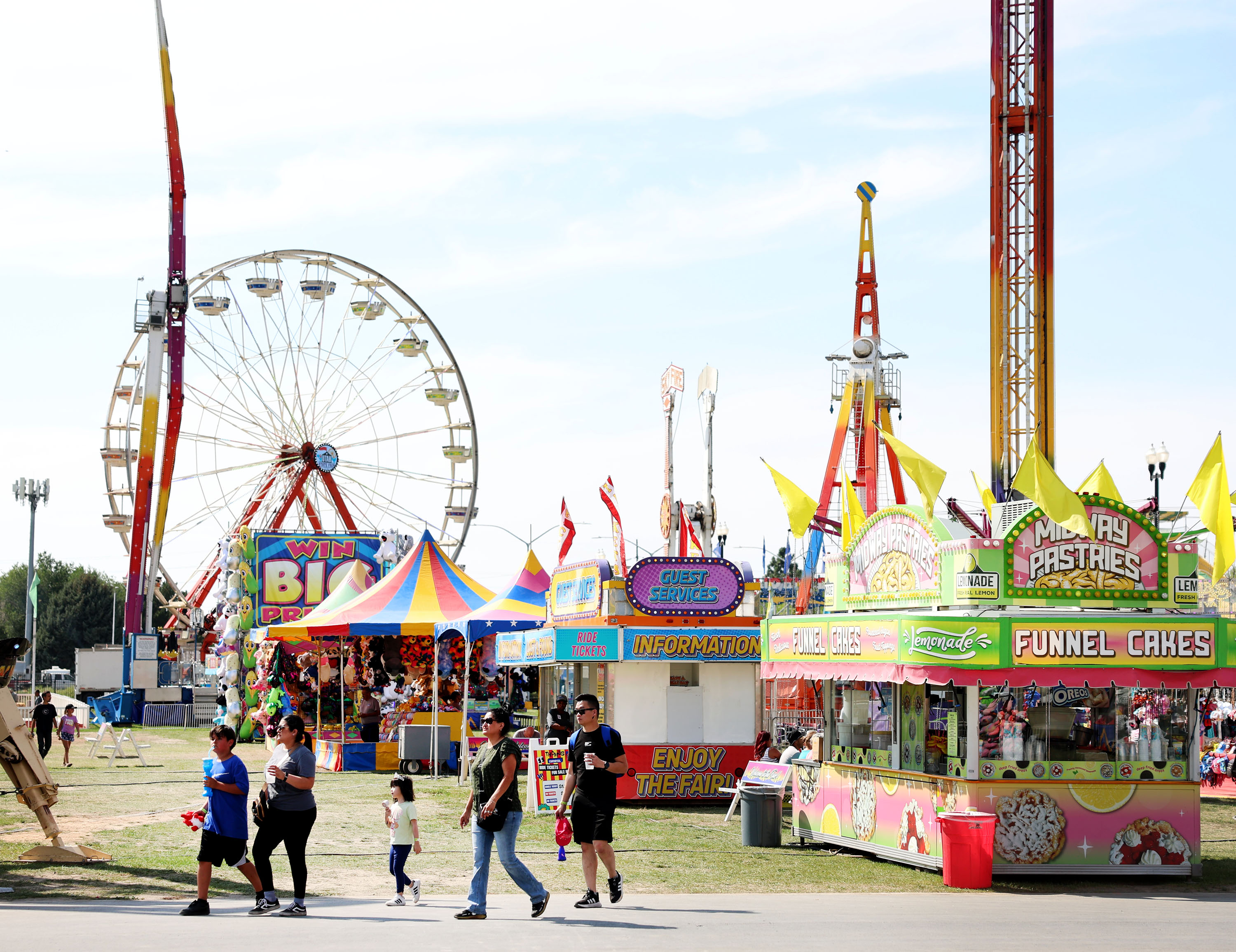 The Utah State Fair takes place at the Utah State Fairpark in Salt Lake City on Thursday.