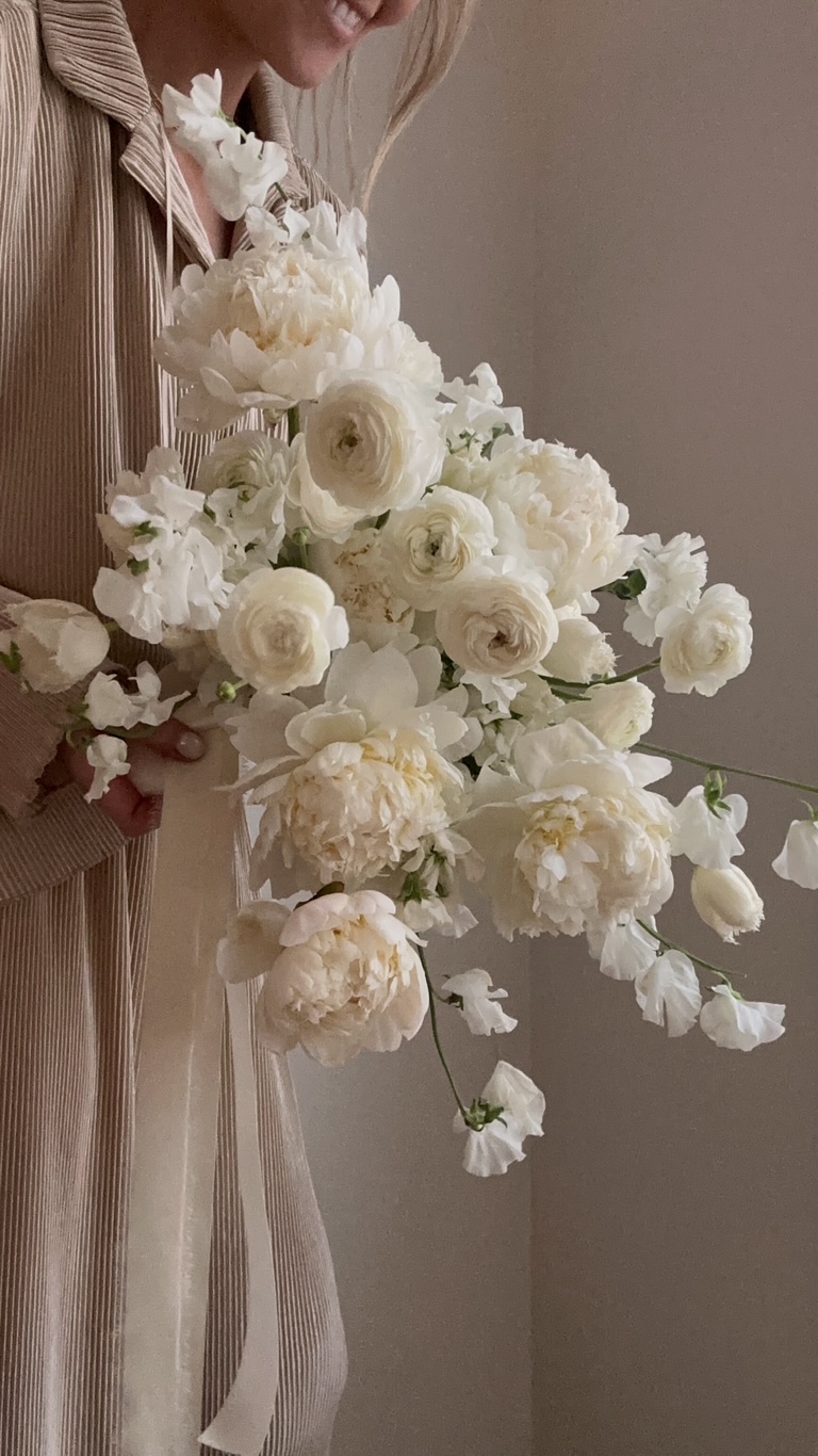 Floral arrangement done by Morgan Cullimore, of North Ogden.