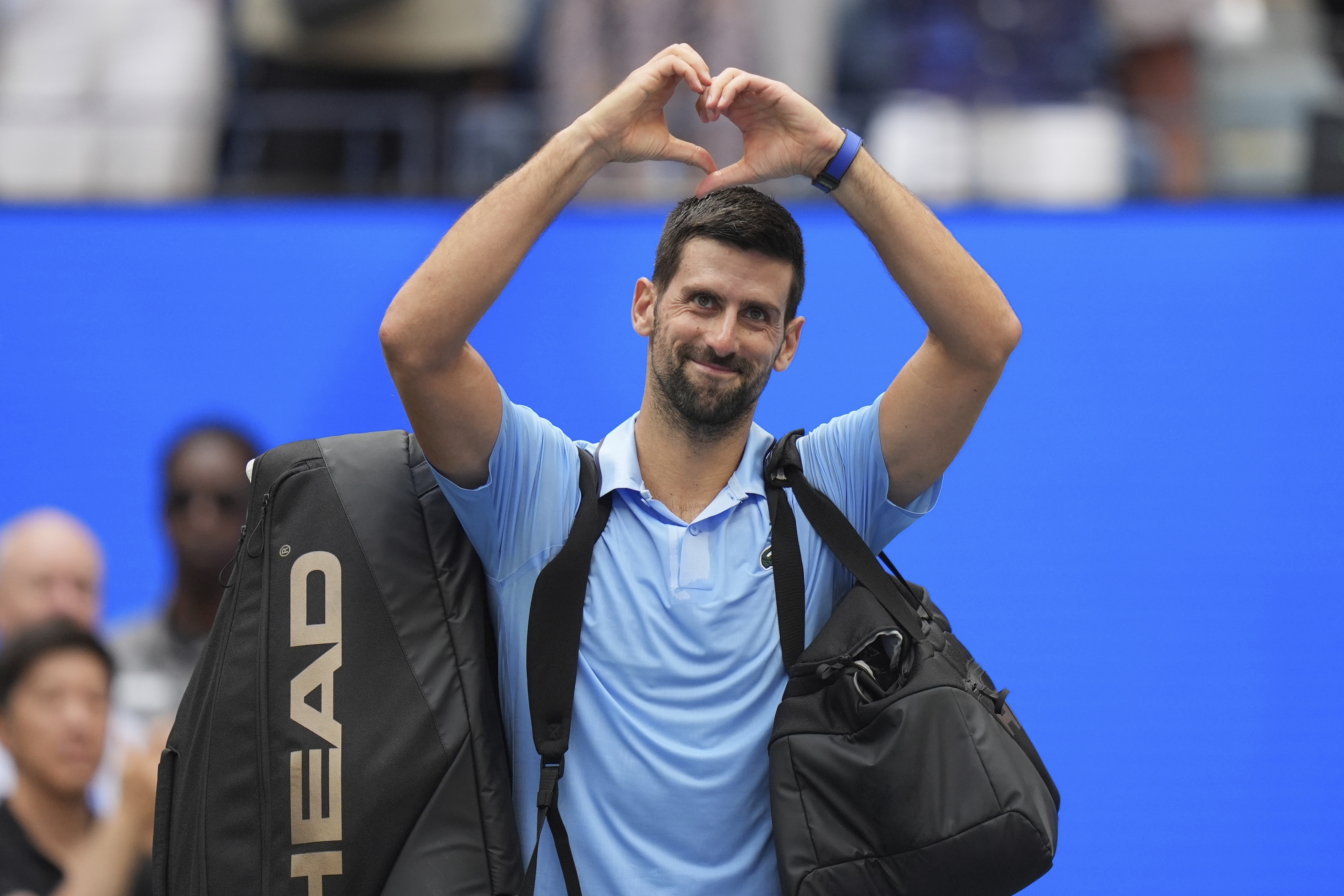 Novak Djokovic won't give up on trying to win a 25th major title after another semifinal loss