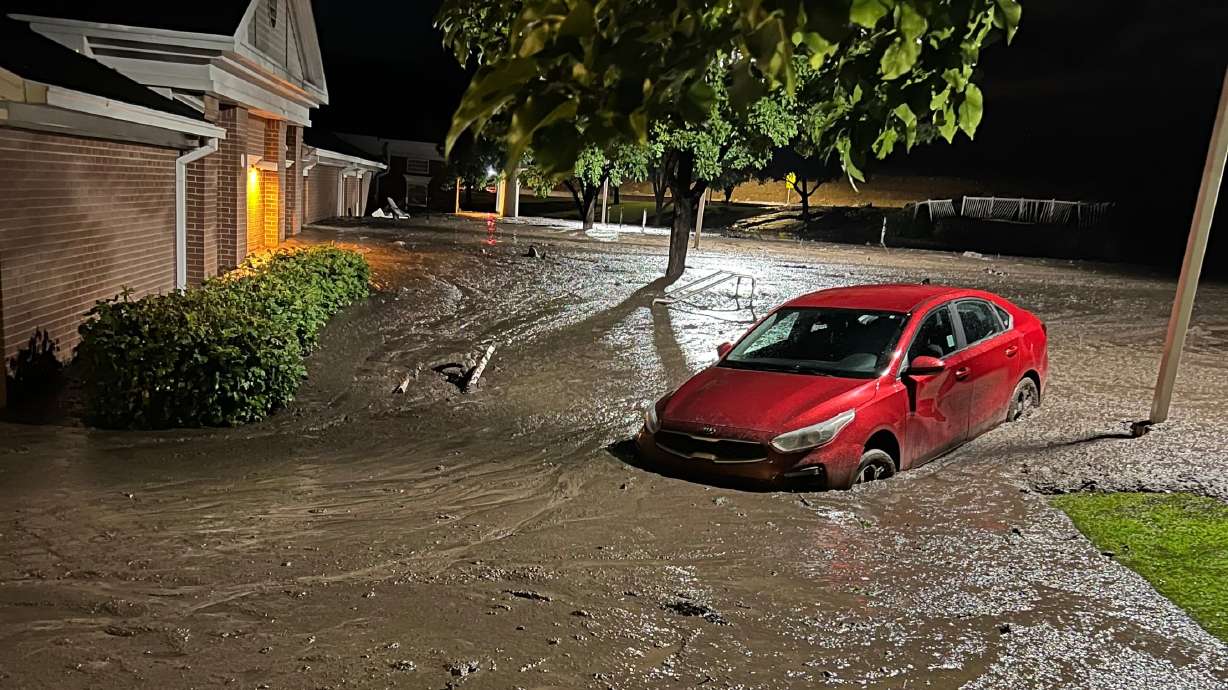 After the Buckley Draw Fire torched the hillside above Provo in mid-August, heavy rains 10 days later sent mud sliding down to a Latter-day Saint church on Aug. 27.