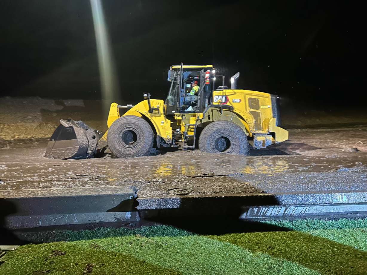 After the Buckley Draw Fire torched the hillside above Provo in mid-August, heavy rains 10 days later sent mud sliding down to a Latter-day Saint church on Aug. 27.