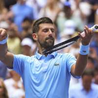 Photos: From violin mimics to victory fists, Djokovic steals the show