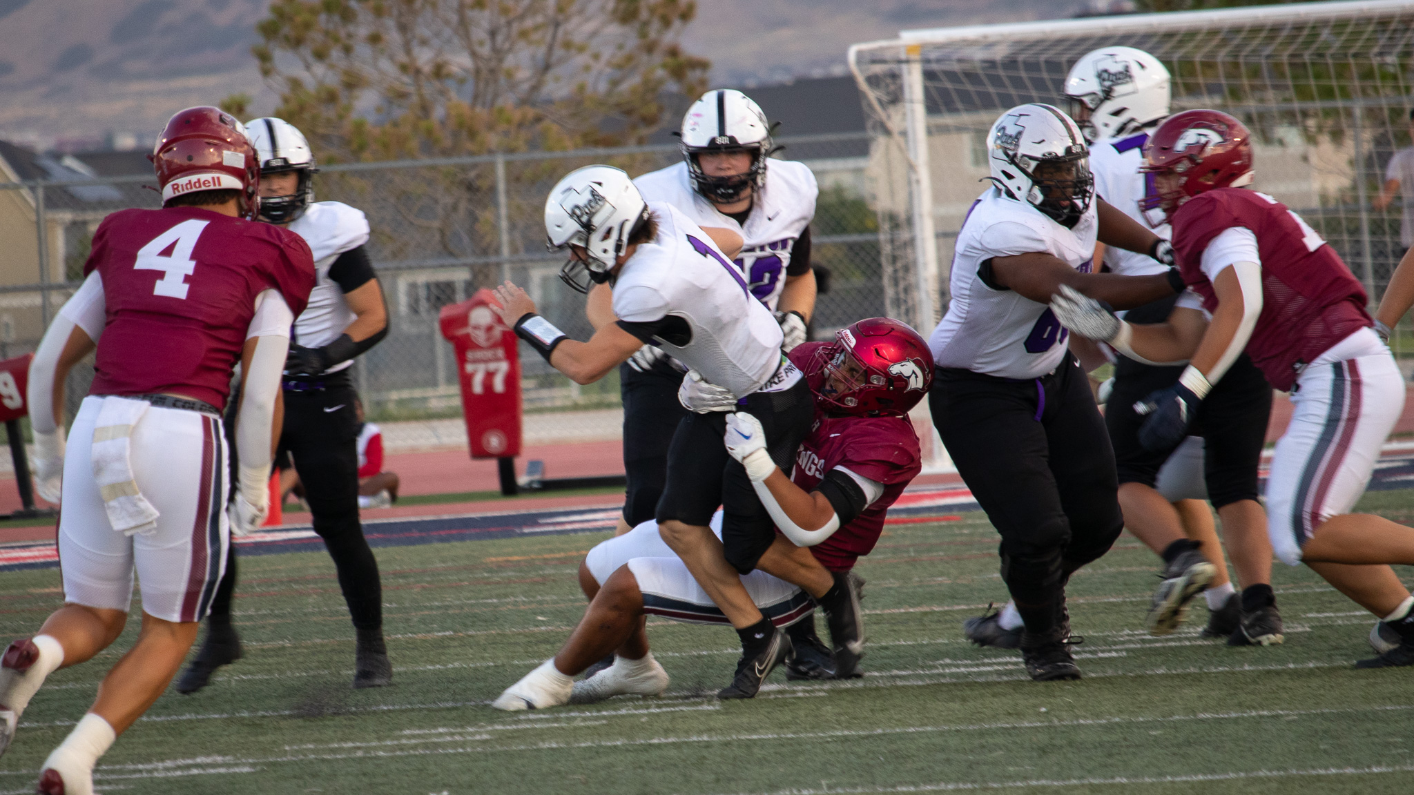 Herriman marches on to 4-0 start with 35-24 win over Riverton