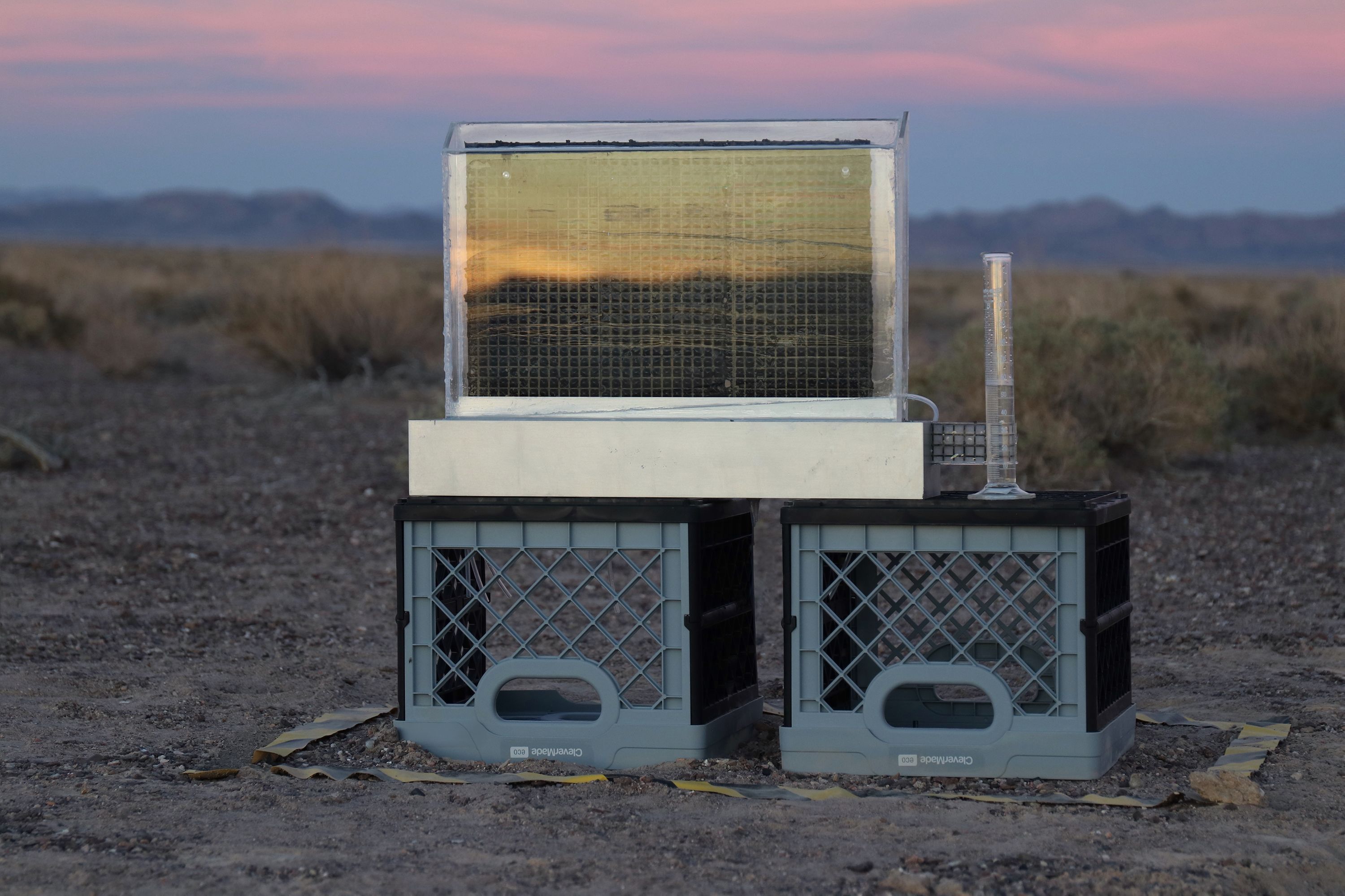 Water harvesting devices pull drinking water from the air in deserts, but face criticism 