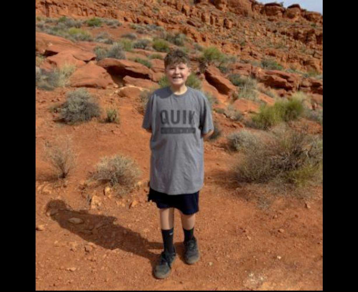 Connor Leonard, 13, died Friday after he was hit by a vehicle while riding his e-bike in Farmington.