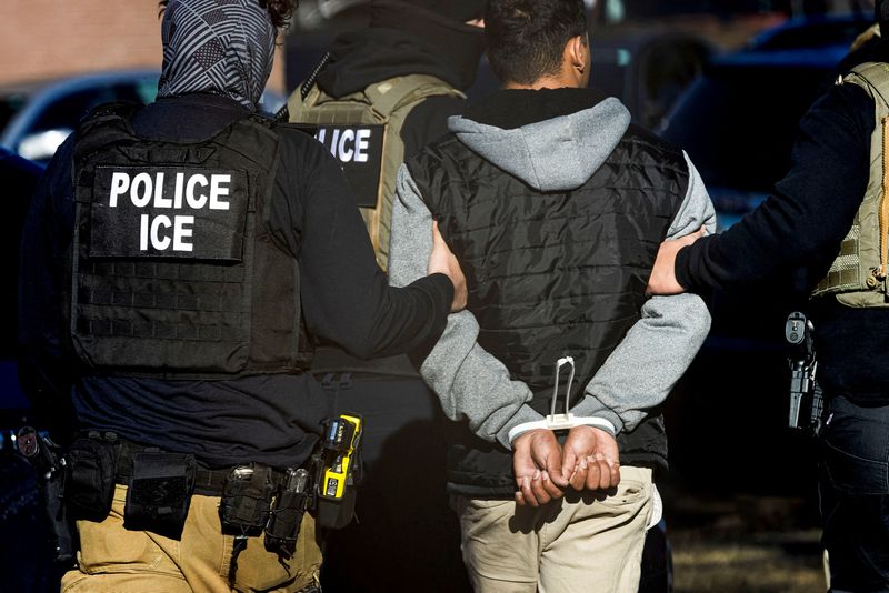 The Trump administration launched immigration crackdowns targeting "criminal aliens" in Massachusetts Saturday, the New York Times and Boston media reported.
