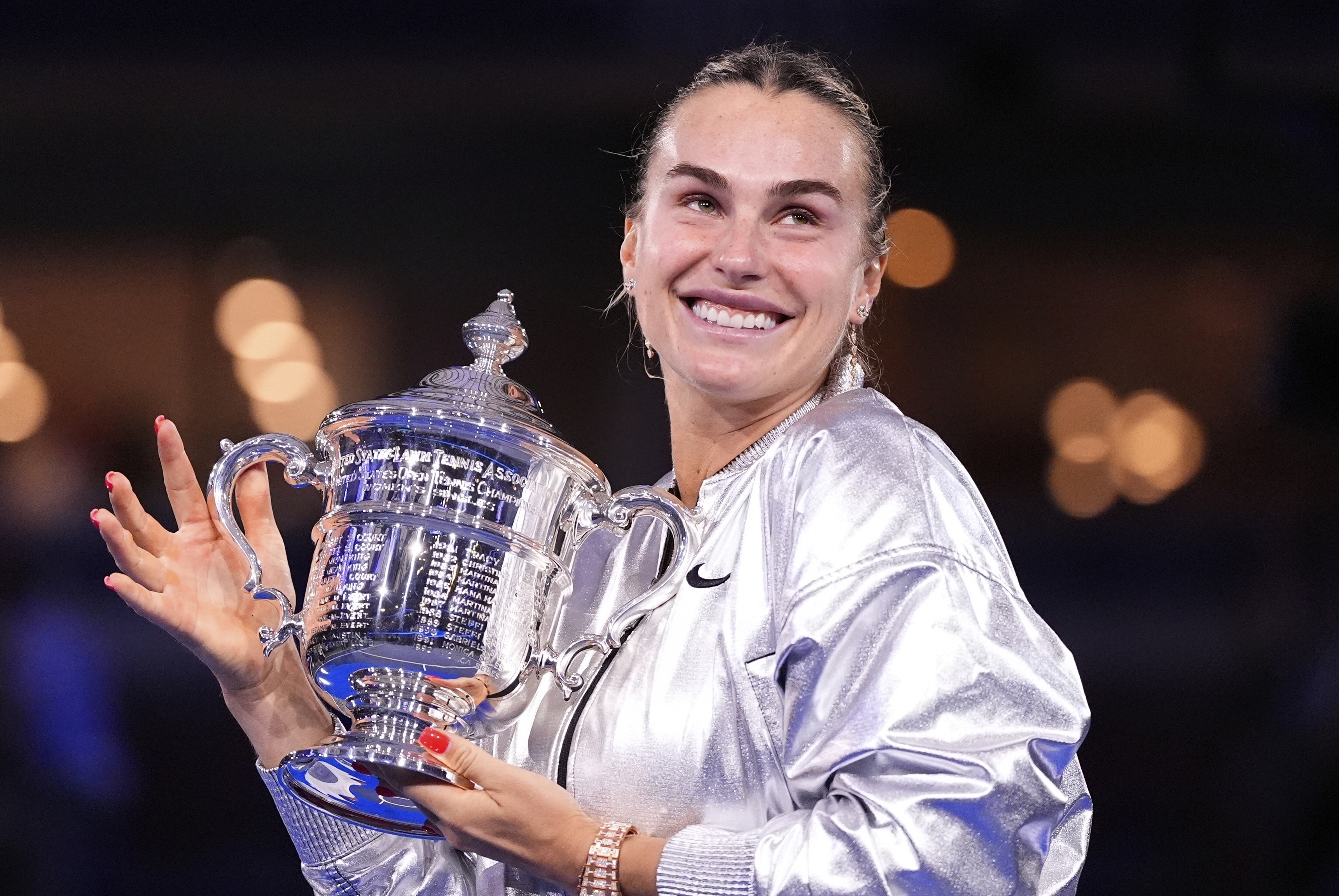 Aryna Sabalenka wins the US Open again after vowing to no longer lose control of her emotions