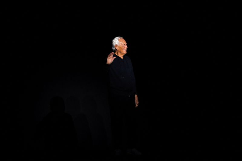 Italian fashion king Giorgio Armani mourned in private funeral