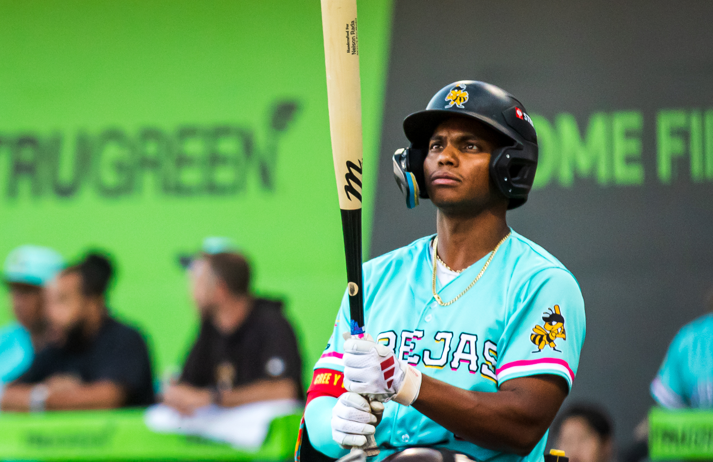 Nelson Rada, the youngest player in Triple-A baseball, is making noise in Salt Lake