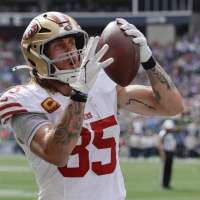 Have You Seen This? George Kittle mic'd up ahead of national tight ends day