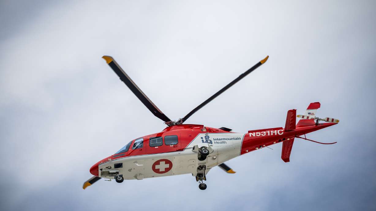 A man was critically injured while working at a construction site in Mapleton on Thursday.