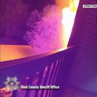 Watch: Deputies risk their lives to save residents from Eagle Mountain apartment fire