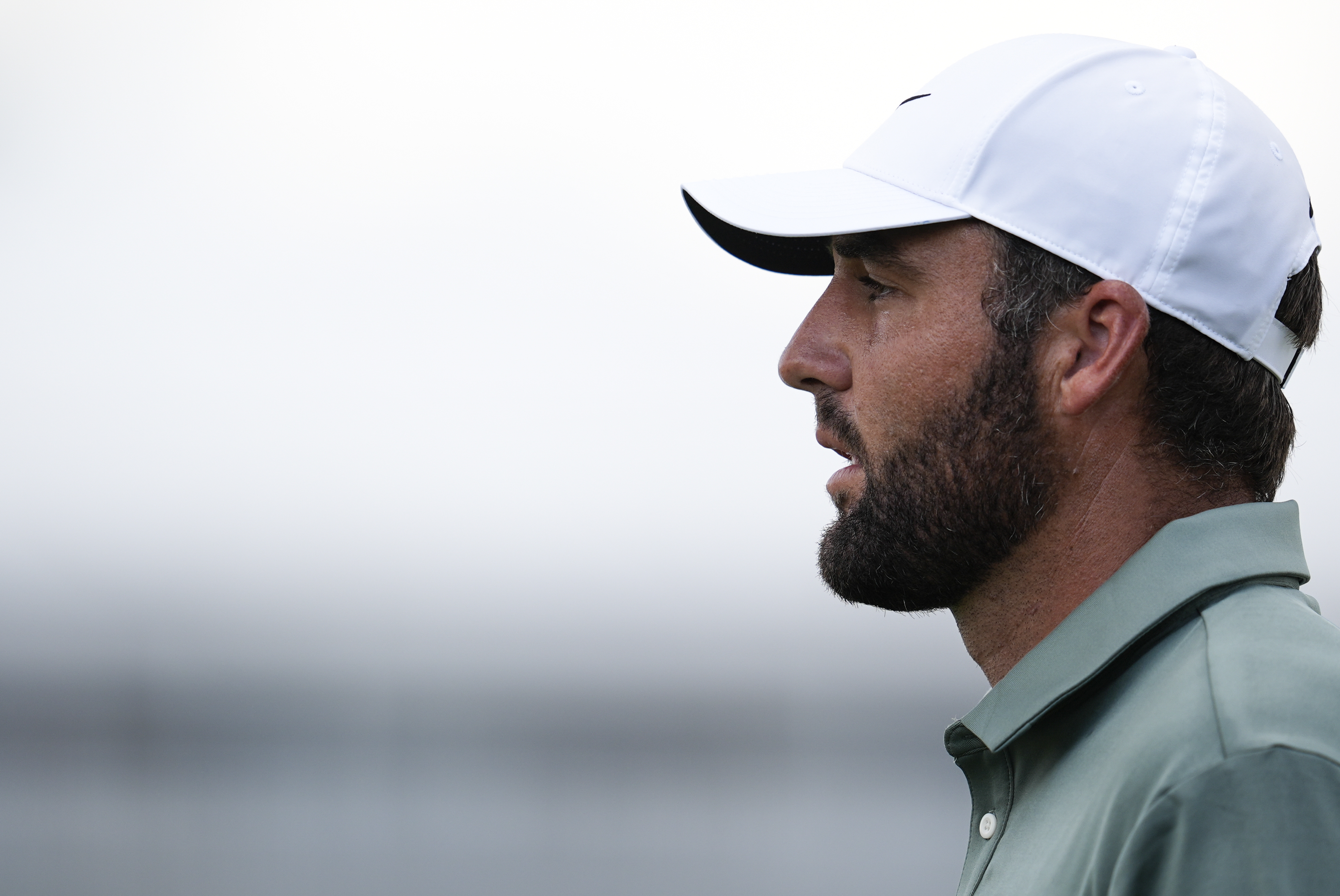 Scottie Scheffler walks on the 16th hole during the final round of the Tour Championship golf tournament, Sunday, Aug. 24, 2025, in Atlanta.