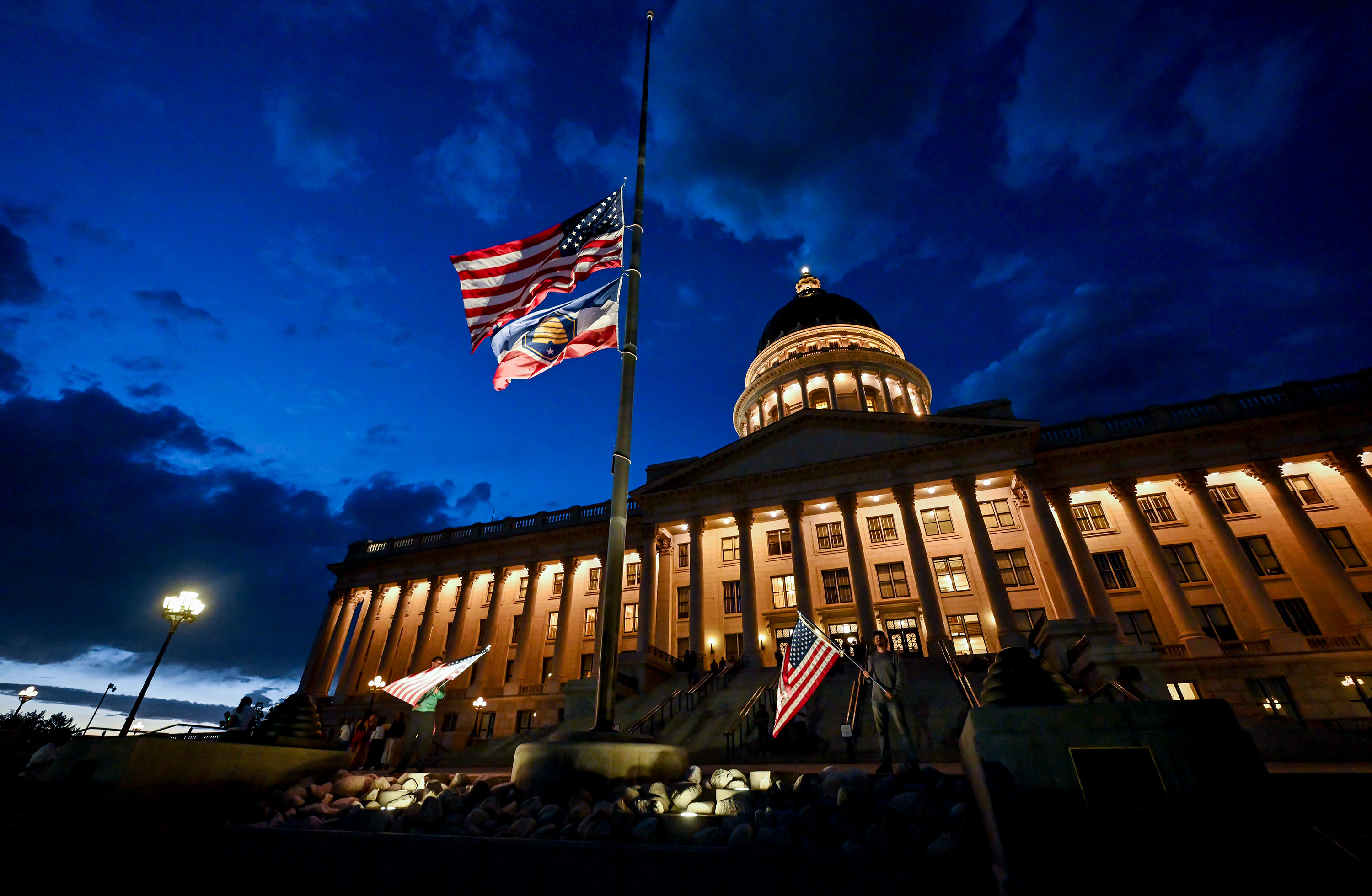 'Didn't want it to be real': Vigil for Charlie Kirk held at Utah Capitol after fatal shooting