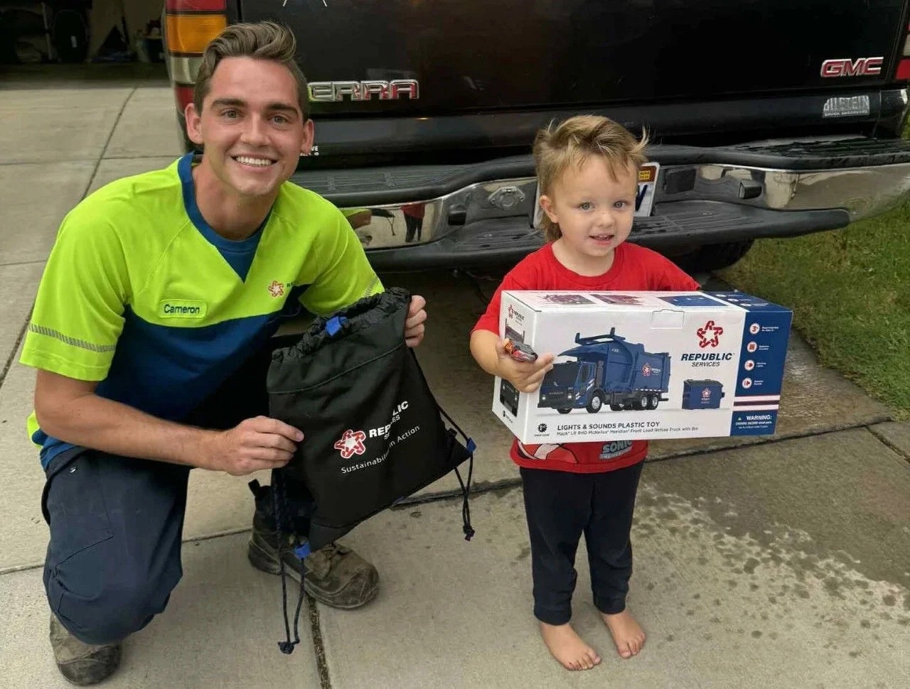 A simple gift to a young fan becomes full-circle moment for southern Utah 'trash truck guy'