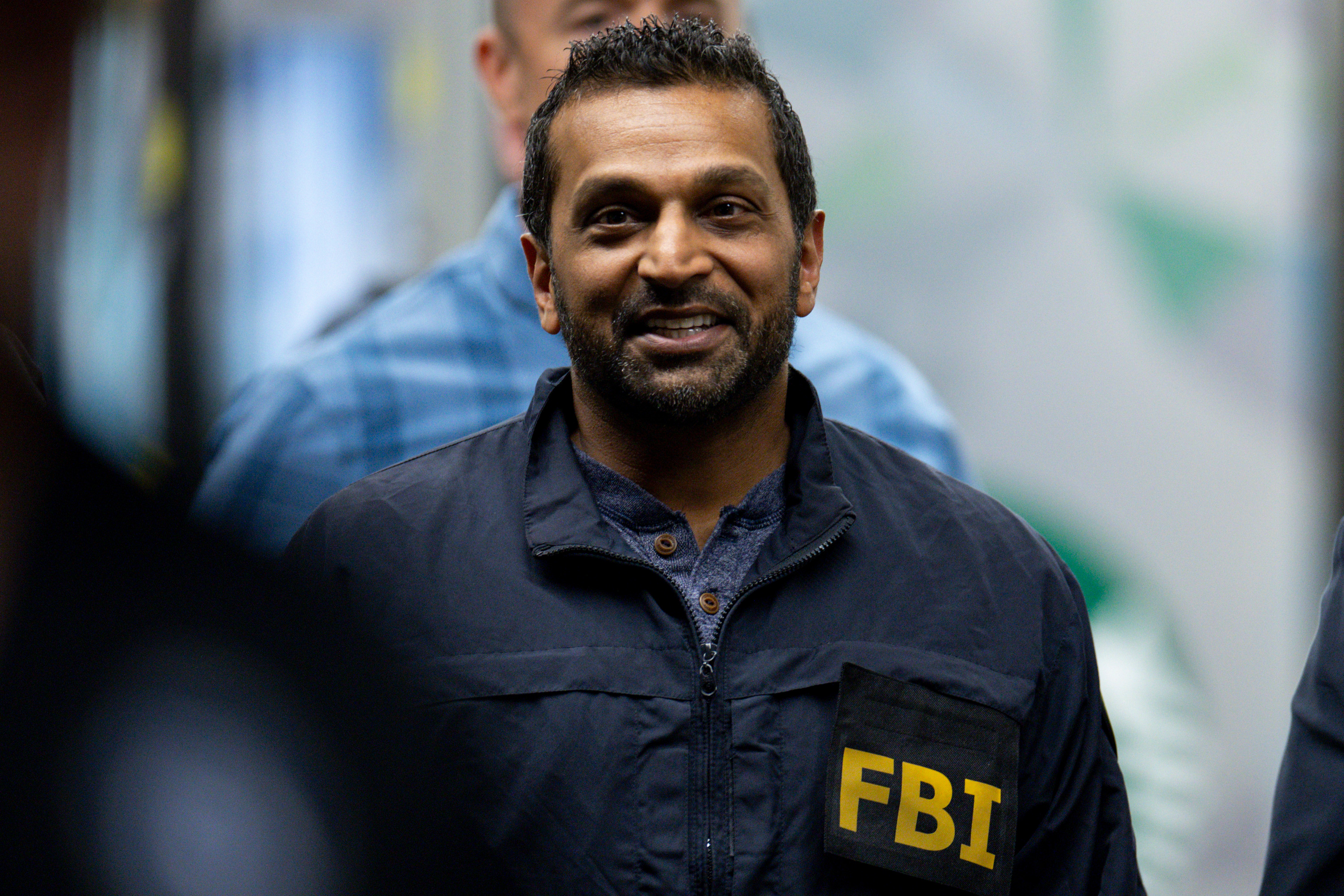 FBI Director Kash Patel at Utah Valley University in Orem, Thursday. Patel is facing scrutiny over his handling of the investigation of the Charlie Kirk shooting and his leadership of the bureau overall.