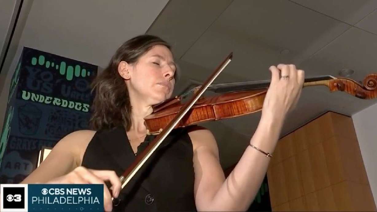 Magee Capsouto plays the violin professionally with the Philly Pops. She's also earned her doctorate in music arts and works to advocate for equity in classical music — all because of Sept. 11, 2001.