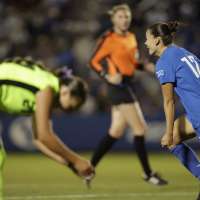No. 12 BYU soccer wraps nonconference play with 2-0 win over Utah Valley