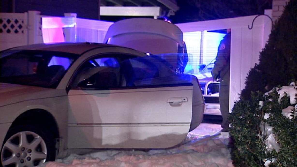 Traffic stop results in brief but destructive chase