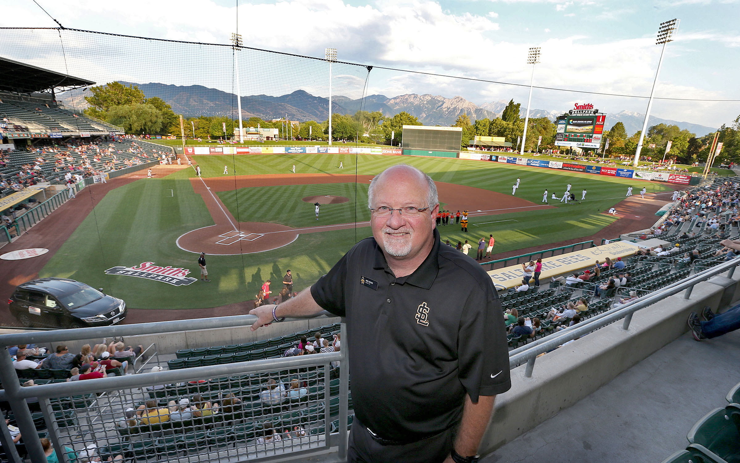 Marc Amicone, former general manager of the Salt Lake Bees, on Aug. 11, 2014, in Salt Lake City.