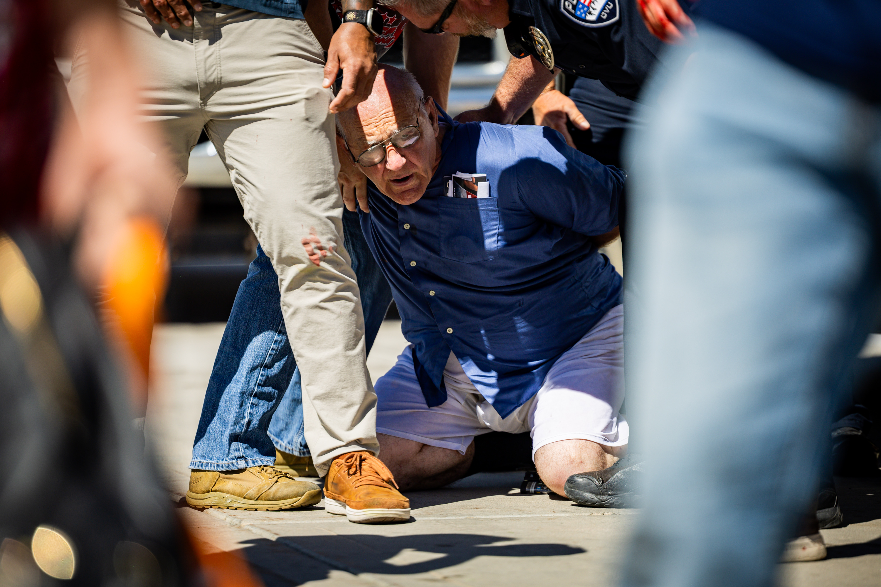 Man claimed to shoot Charlie Kirk to 'draw attention from the real shooter,' police say