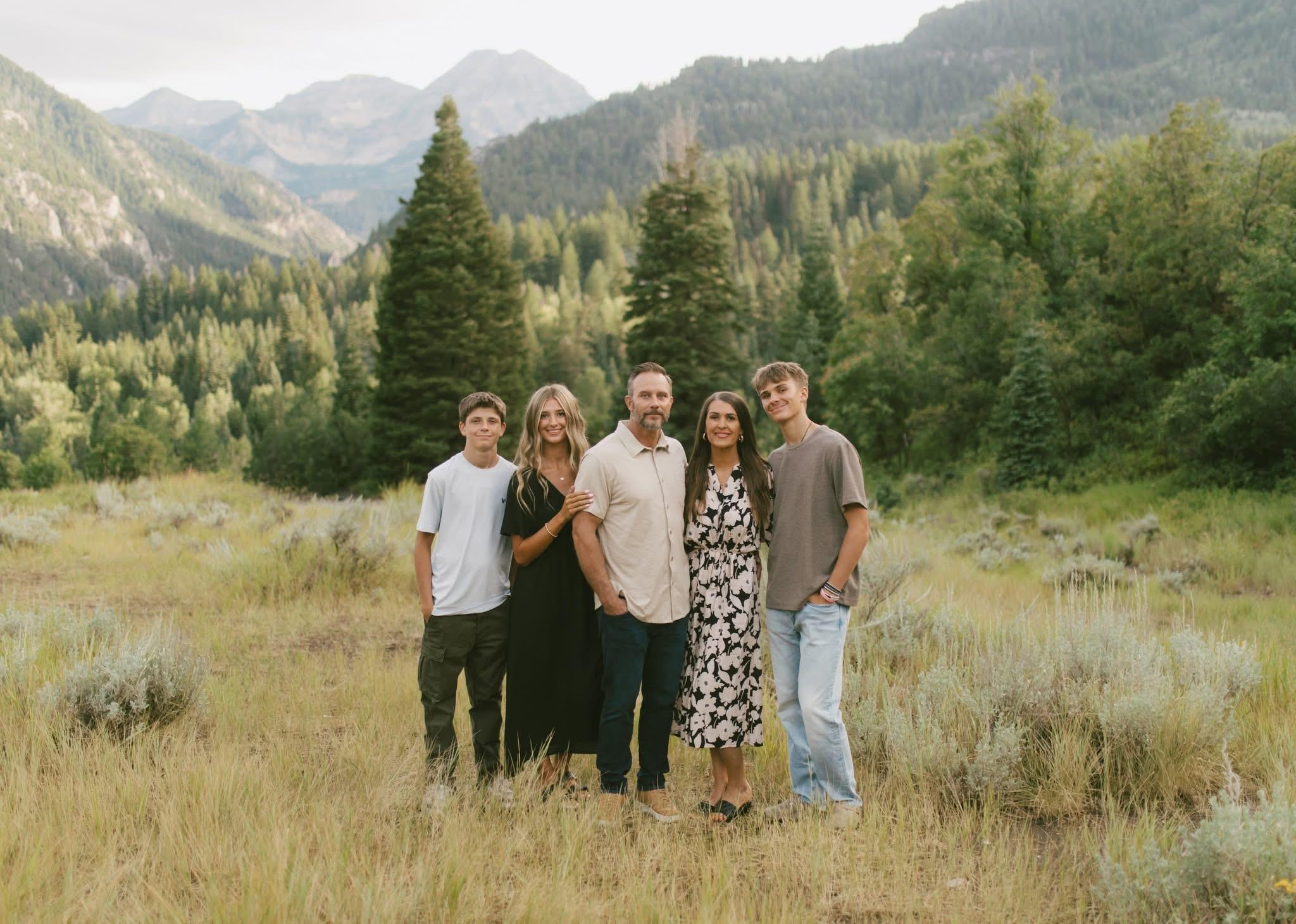 Cru Morrison and his family.