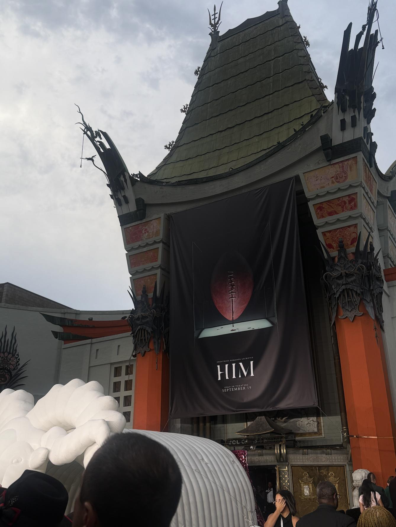 TCL Chinese Theatre during the "HIM" premiere.