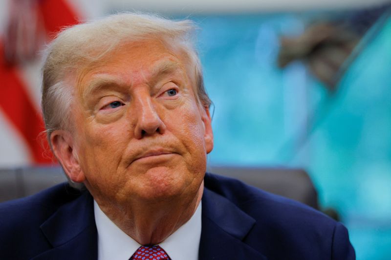 President Donald Trump in the Oval Office in Washington, Sept. 5. The Trump administration is being watched closely by NATO for a response after Russian jets violated treaty member Estonia's airspace on Friday.