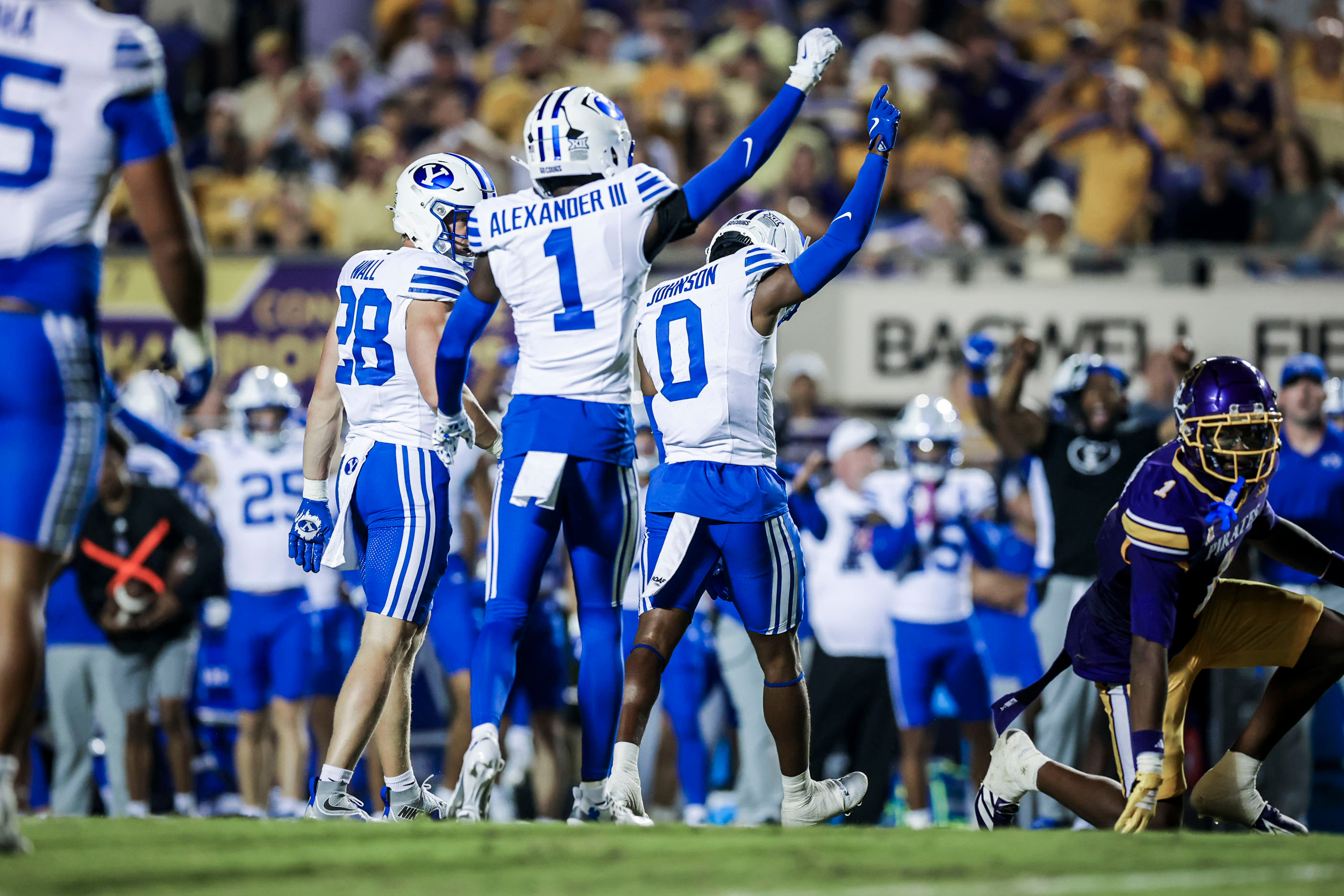 BYU pulls past East Carolina for 3rd straight 3-0 start