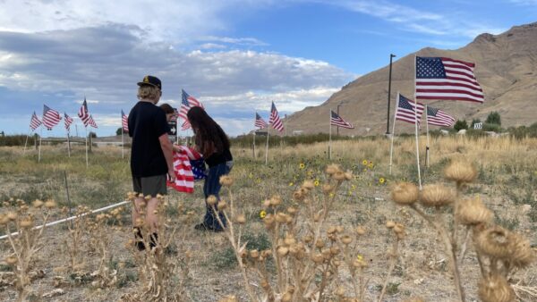 Tooele County group says American flags stolen from 9/11 display