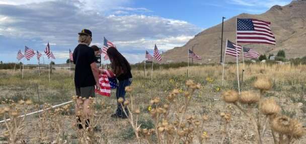 Tooele County group says American flags stolen from 9/11 display