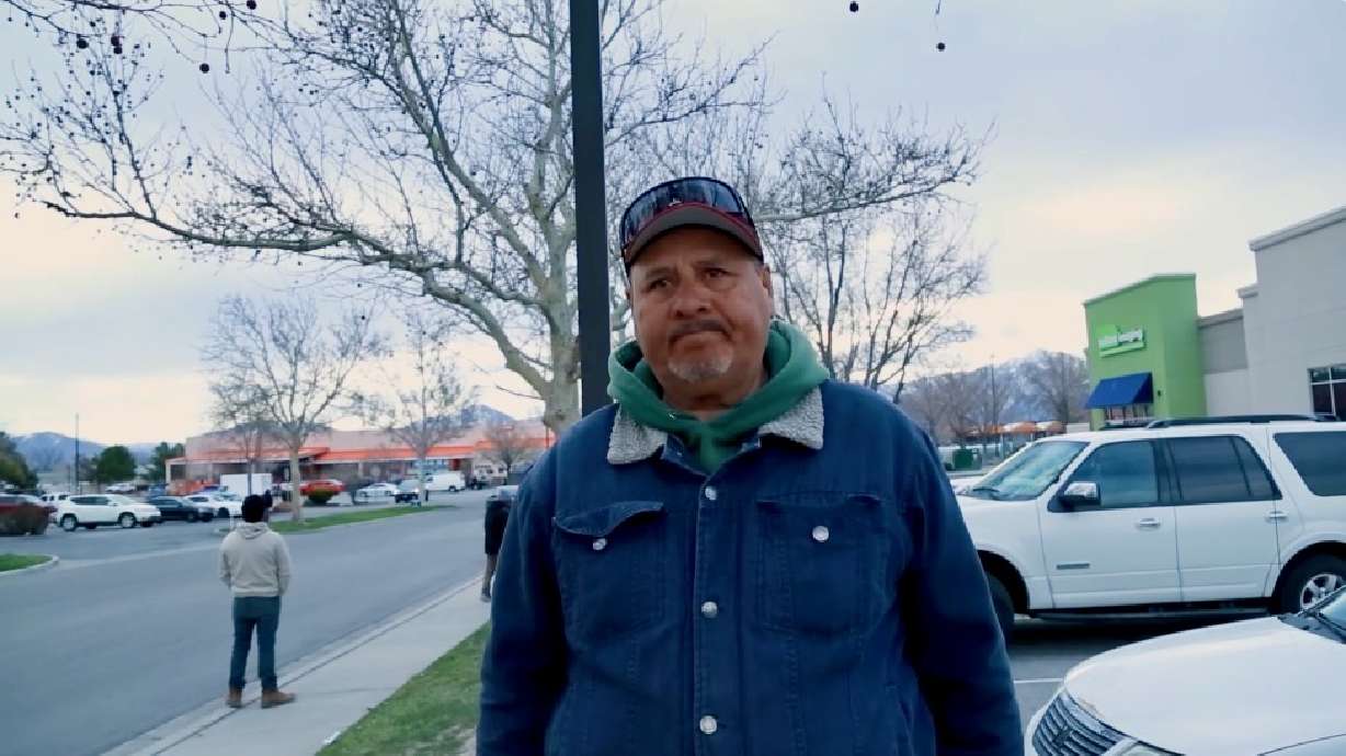 A documentary featuring Utah's population of day laborers, "Jornalero: Una Mirada al Frente," has been nationally recognized with a Telly Award. The photo comes from the film.