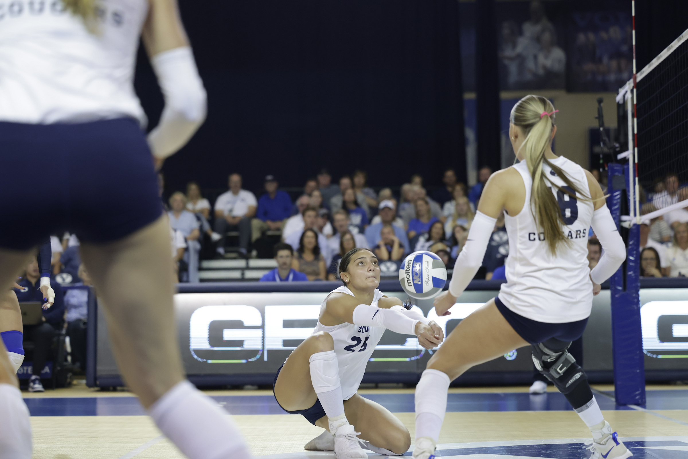 No. 14 BYU volleyball drops first match to Colorado in Big 12 opener