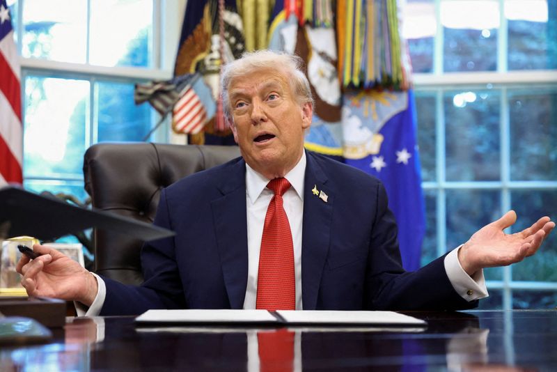 Trump slaps steep tariffs on drugs, heavy trucks and furniture