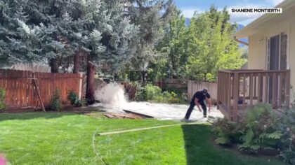 Sandy family displaced after water main break floods home