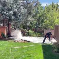 Sandy family displaced after water main break floods home
