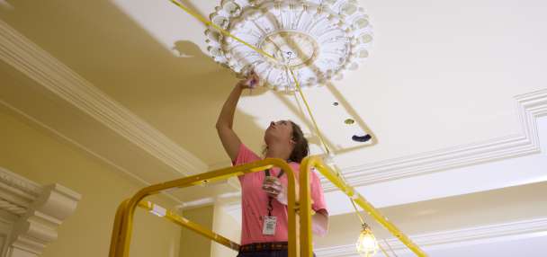 Photos: Church makes progress with Salt Lake Temple interior renovations, new entrances