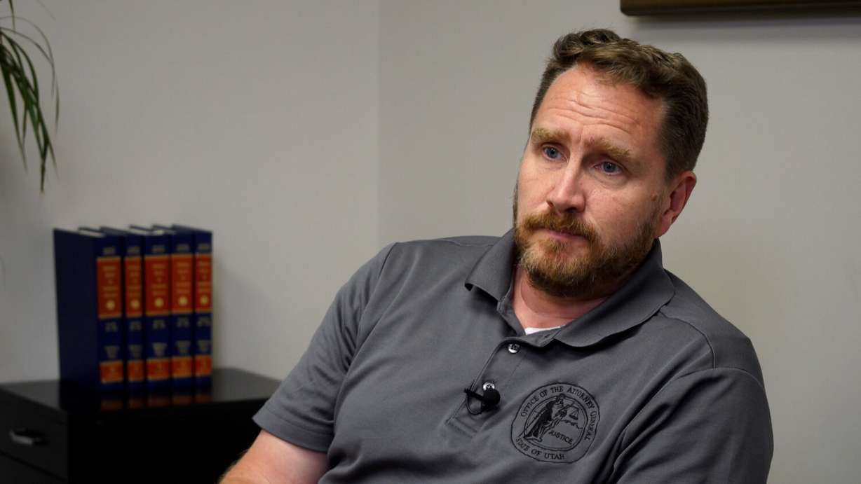 Stewart Young, criminal deputy attorney general in the Utah Attorney General’s Office, speaks with the KSL Investigators about sextortion.