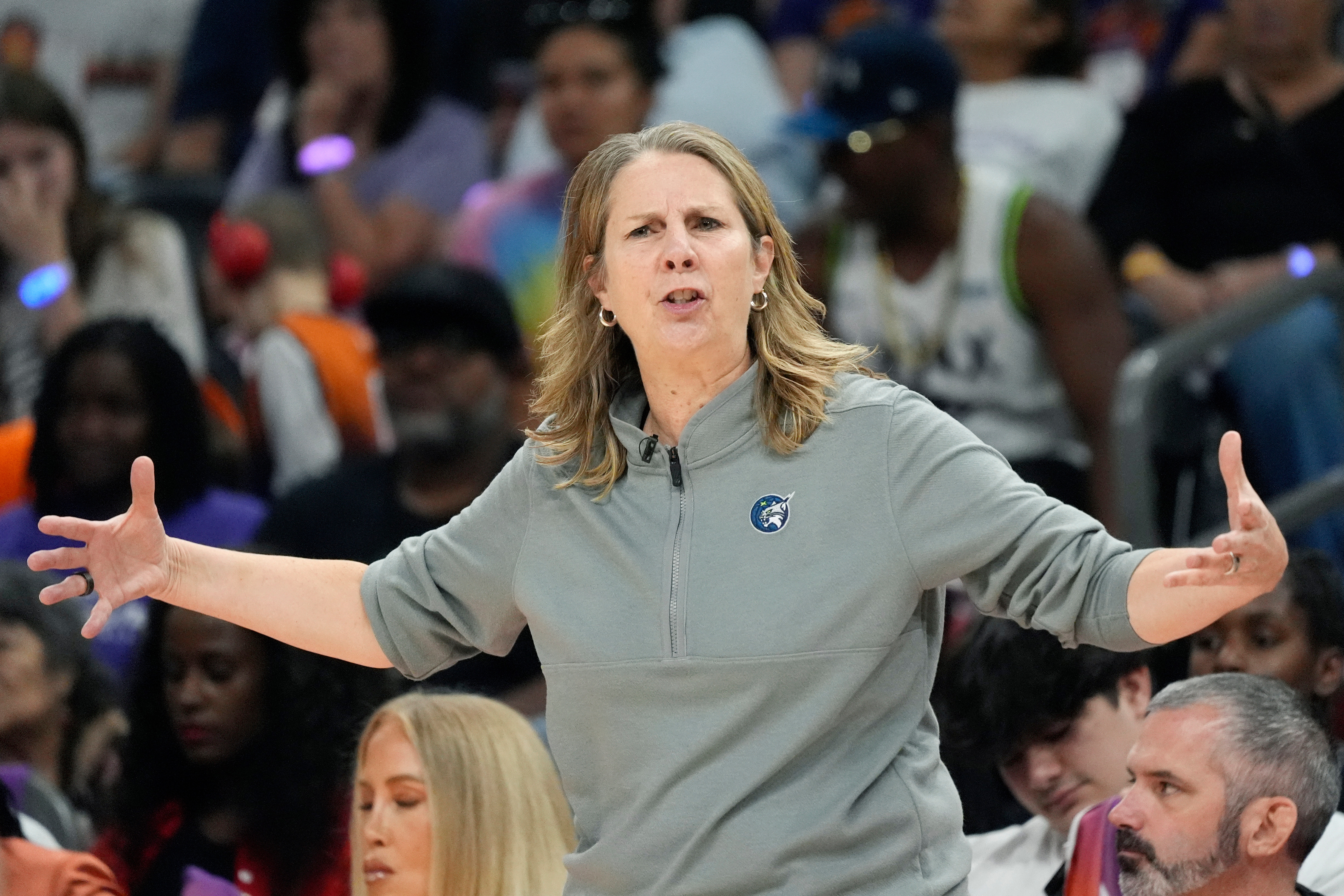 Lynx coach Cheryl Reeve blasts WNBA refs after Napheesa Collier hurt late in playoff loss | KSL.com