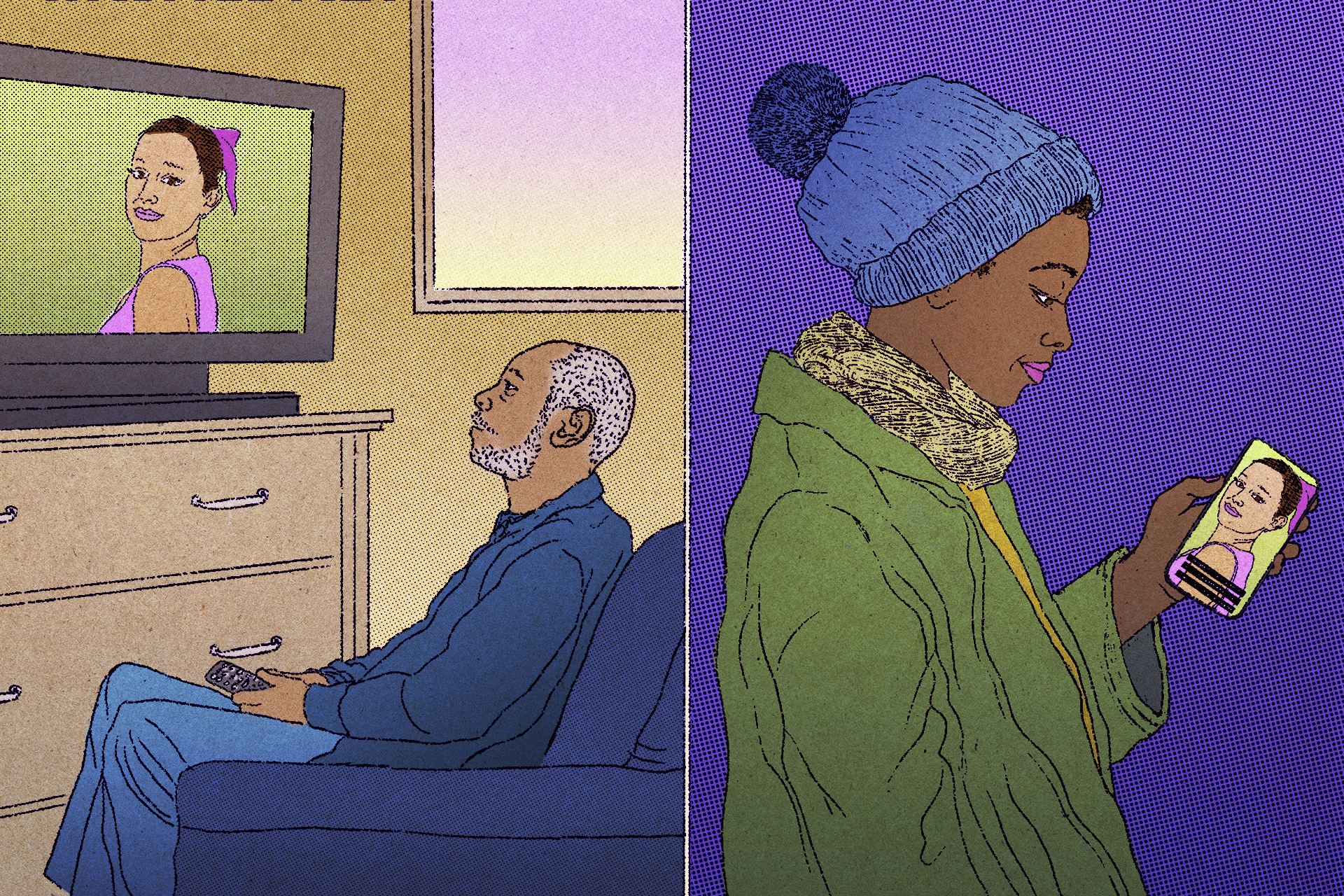 A recent poll suggests many young adults use subtitles because they are watching in noisy environments, whereas older adults choose them to better hear or understand what is being said.