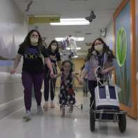 5-year-old welcomed home after 975 days in hospital