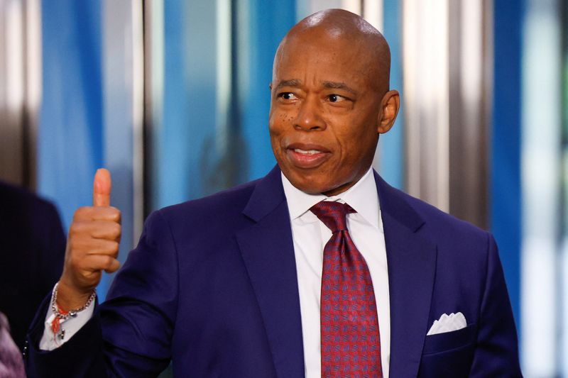 New York Mayor Eric Adams drops reelection bid
