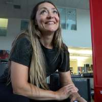 How the unusual workout of Katie Uhlaender turned her into a social media phenomenon