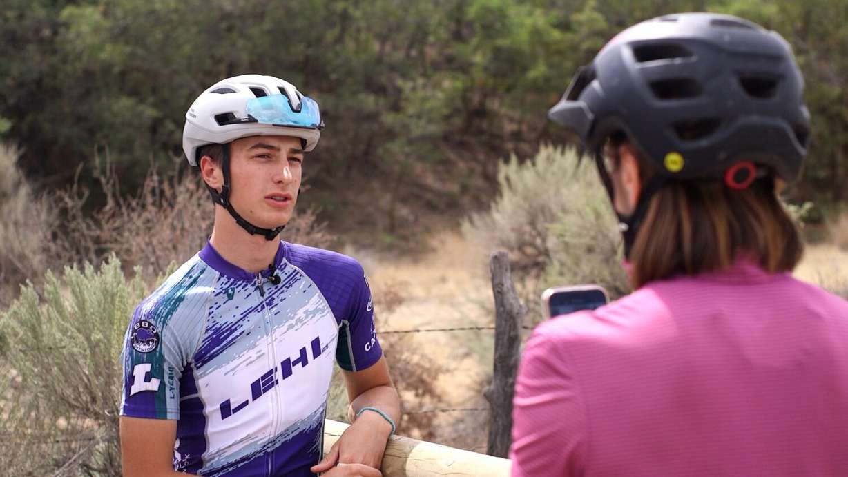 Lehi High School senior Adam Stewart talks about the What3Words app. For two years now, search and rescue teams have been getting to know certain spots on these trails by name.